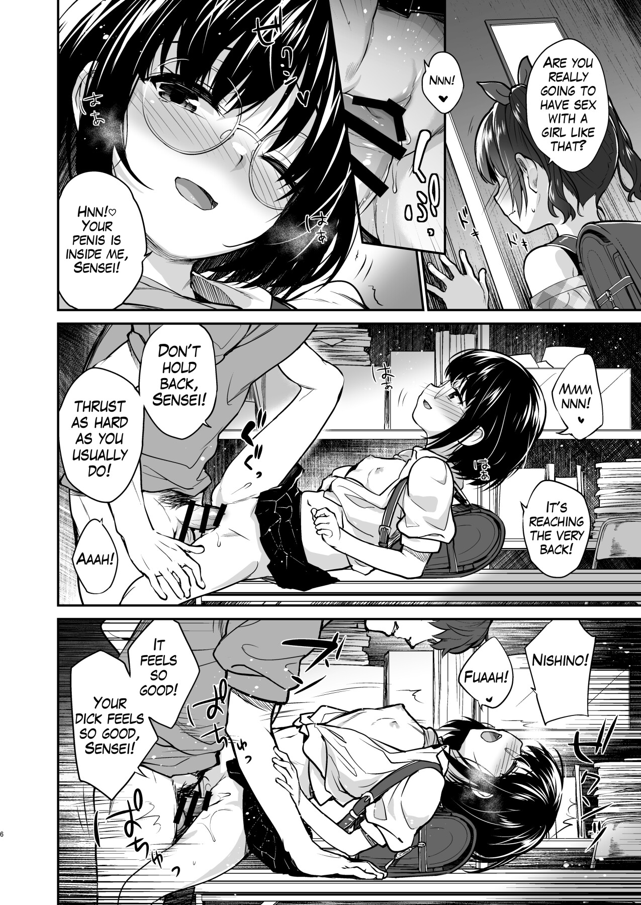Hentai Manga Comic-I Won't Lose to a Plain Girl!-Read-5